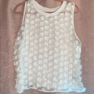 A•N•D A New DAy xl flower shirt